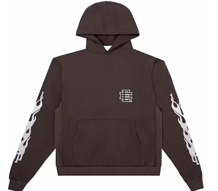 Eric Emanuel EE Basic Hoodie Brown