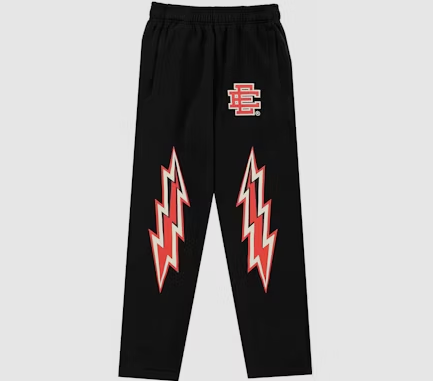 Eric Emanuel EE Basic Sweatpant Black Red