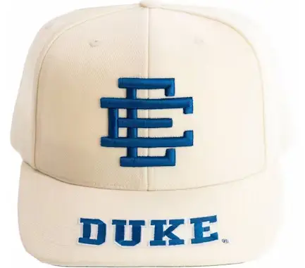 Eric Emanuel EE College Duke Cap White