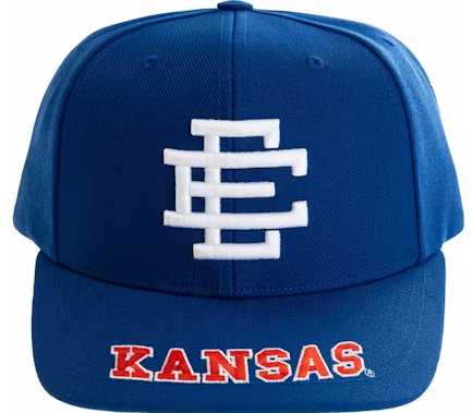 Eric Emanuel EE College Kansas Cap Blue White