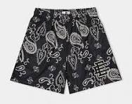 eric emanuel shorts black and white​