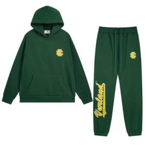 eric emanuel sweatsuit green